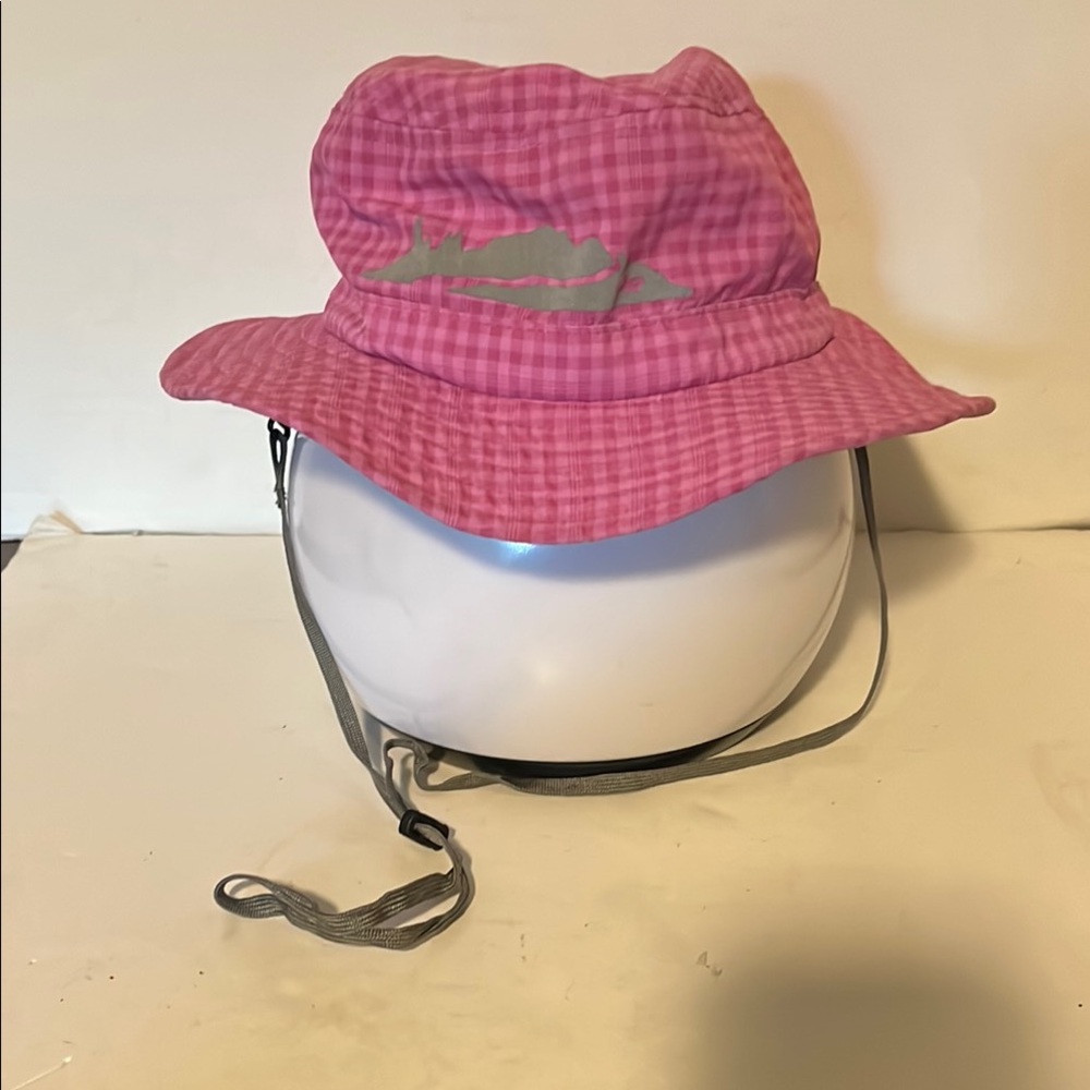 Outdoor Research Pink Bucket Hat with Chin Strap